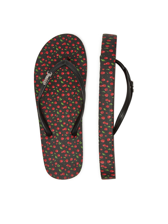 Juicy Couture Flip flop 800291A Negru