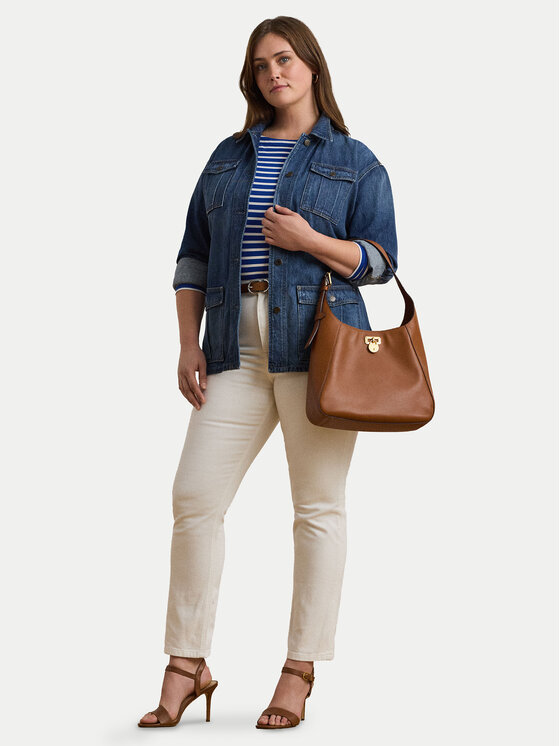 LAUREN RALPH LAUREN LAUREN RALPH LAUREN Ročna torba Large Tanner Shoulder Bag 431956790001 Rjava