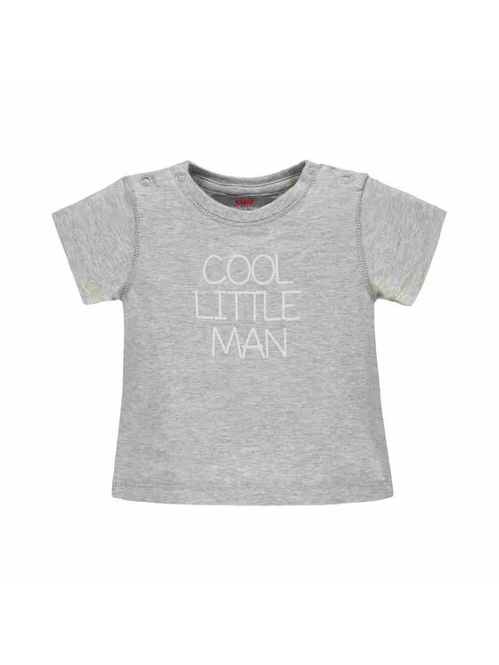 Kanz Kanz T-Shirt 1832971-8095 Szary Basic Fit