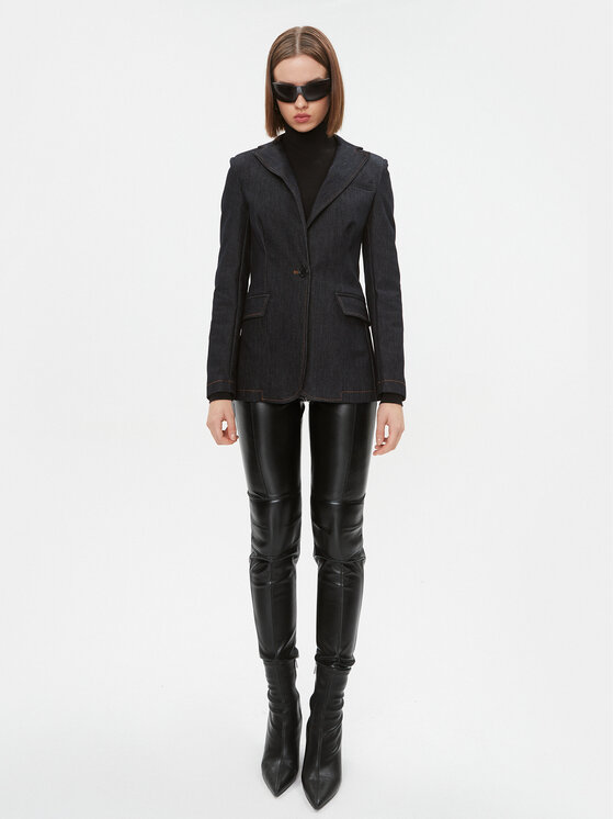 TWINSET TWINSET Sakoi 232TP2390 Tamnoplava Regular Fit