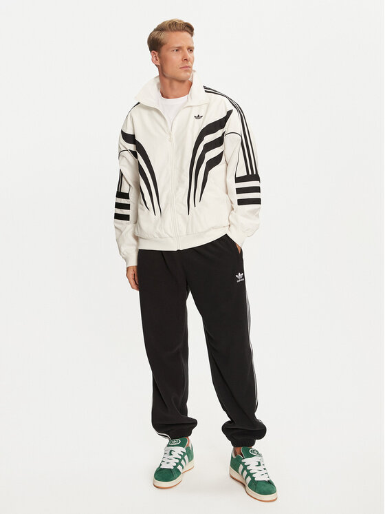 adidas adidas Mikina Q3 Atlanta IX6724 Biela Regular Fit