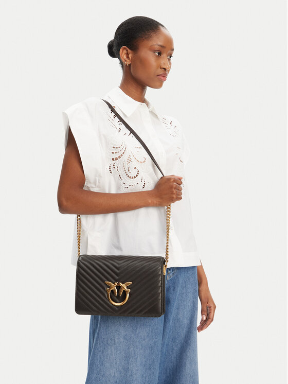 PINKO PINKO Сумка Love Click Classic PE 25 PLTT 100063 A0GK Коричневий