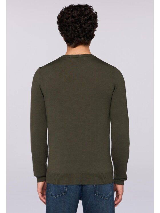 Trussardi Trussardi Cardigan M0058000007N035 Verde Regular Fit