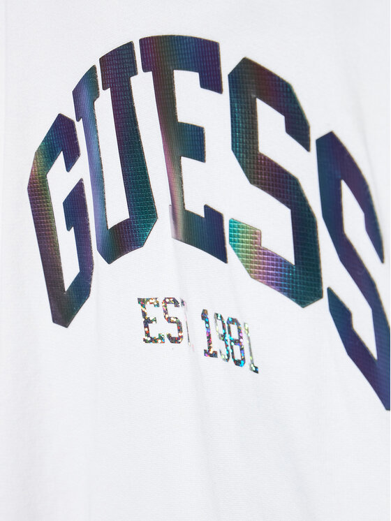 Felpa J3RQ01 KA6R0 Bianco Regular Fit