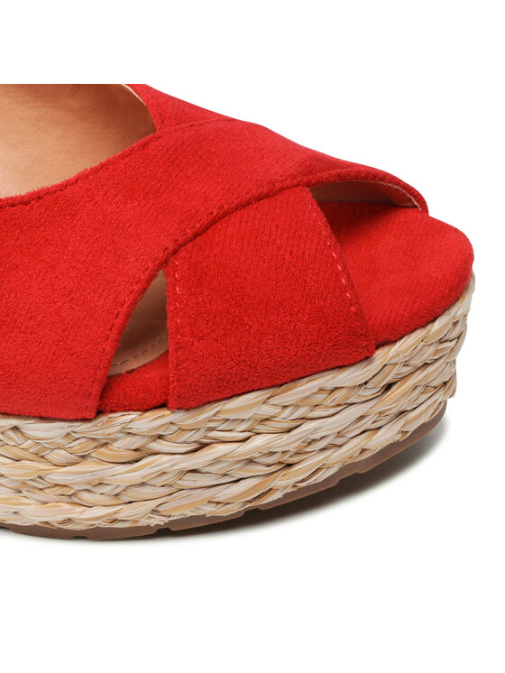 Jenny Fairy Jenny Fairy Espadrile TS5249-01 Rdeča