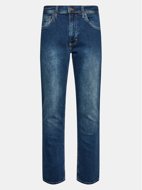 Mustang Mustang Jeans hlače Washington 1013976 Mornarsko modra Regular Fit