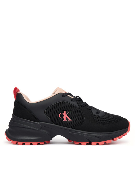 Calvin Klein Calvin Klein Sneakersy Hike Runner Lace Up Su Mesh Wmn HW0HW03440 Černá