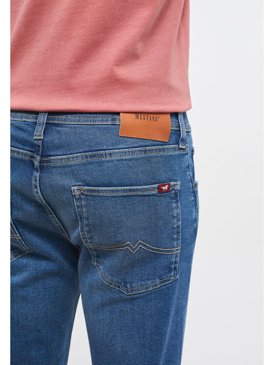 Mustang Mustang Jeansy ORLANDO SLIM Niebieski Slim Fit