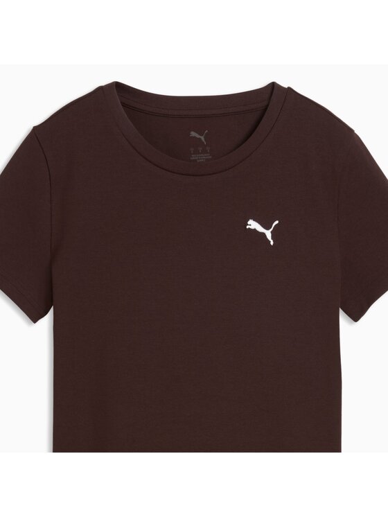Puma Puma T-Shirt 629742 Brązowy Regular Fit