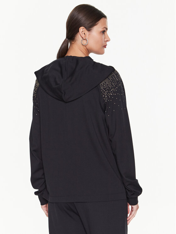 Liu Jo Sport Liu Jo Sport Μπλούζα TA3212 J5942 Μαύρο Regular Fit