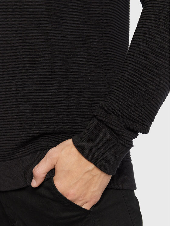 Solid Solid Maglione Valencia 21106433 Nero Regular Fit