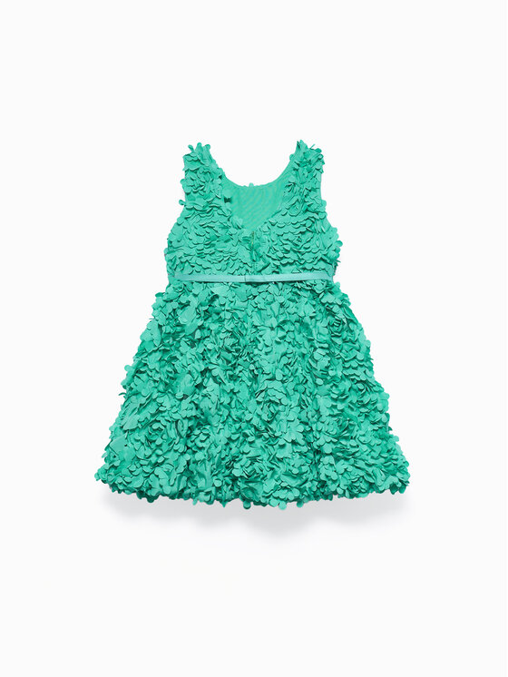 Abel & Lula Abel & Lula Sukienka elegancka 5038 Zielony Regular Fit