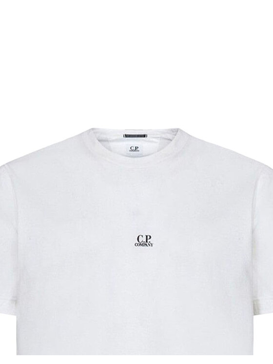 C.P. Company C.P. Company T-shirt 16CMTS088A-006374G Bianco Regular Fit