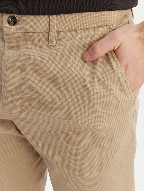 Tommy Hilfiger Tommy Hilfiger Chino hlače Denton MW0MW41923 Bež Regular Fit