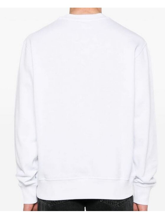 Versace Versace Mikina 76GAIG01 CF01G 003 Bílá Regular Fit