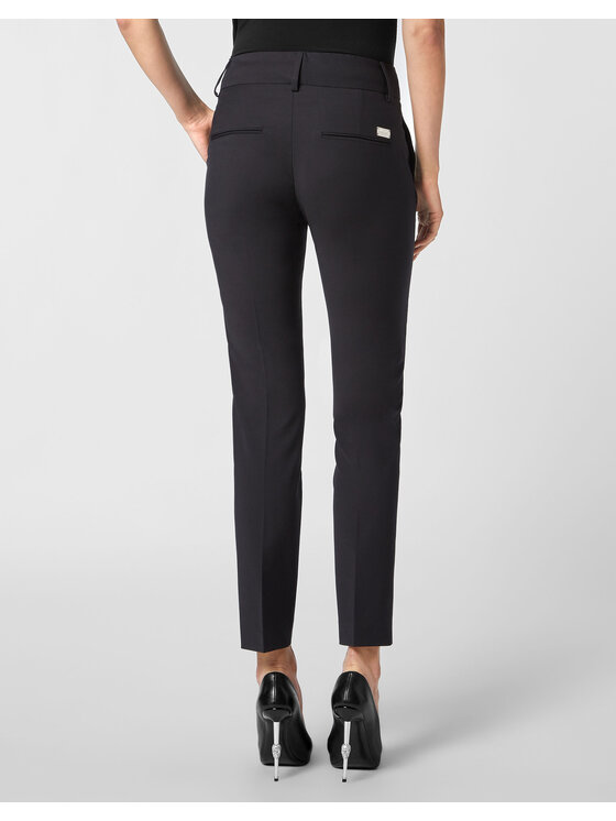 PHILIPP PLEIN PHILIPP PLEIN Spodnie materiałowe 2913 Czarny