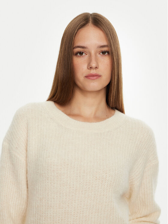 American Vintage American Vintage Пуловер East EAST18FCH24 Бежов Loose Fit