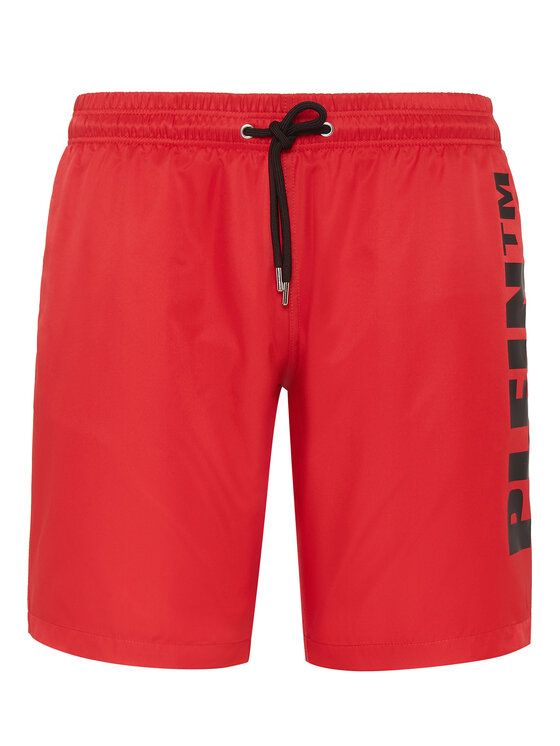 PHILIPP PLEIN PHILIPP PLEIN Spodnie materiałowe 10415 Czerwony Comfort Fit