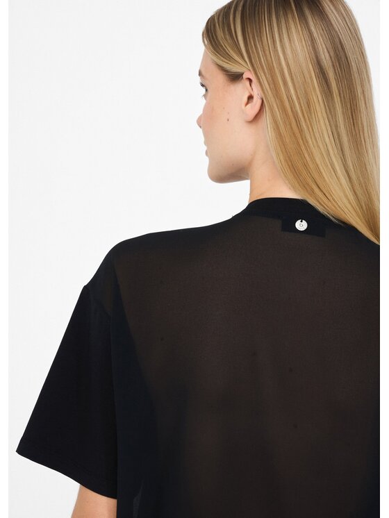 Liu Jo Liu Jo T-shirt CF5063J008822222 Nero Regular Fit