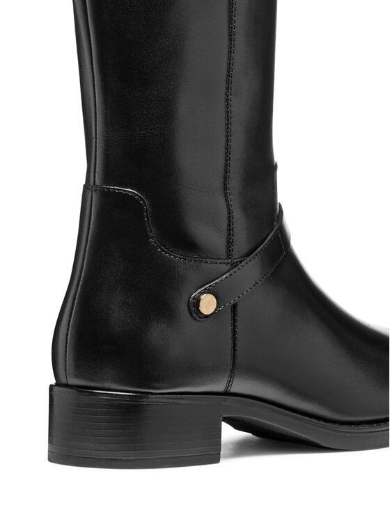 Geox Geox Čizme ispod koljena D Felicity D56G1B 00043 C9999 Crna