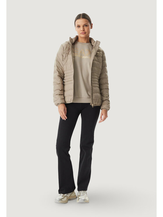 EA7 Emporio Armani EA7 Emporio Armani Daunenjacke 8NTB23 TNF8Z Beige Casual Fit