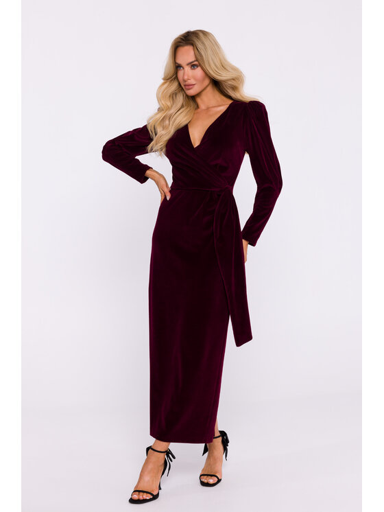 Made of Emotion Made of Emotion Abito da sera M828 Bordeaux Premium Fit