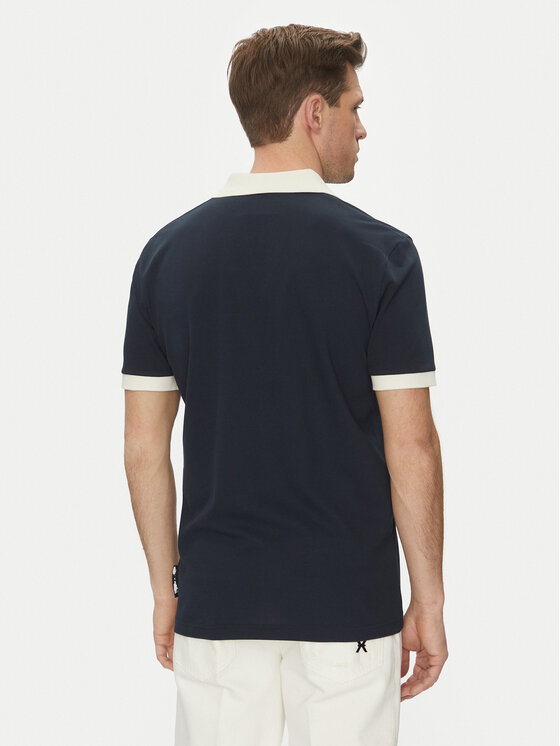 Richmond X Richmond X Pólóing UMP25168PO Sötétkék Regular Fit