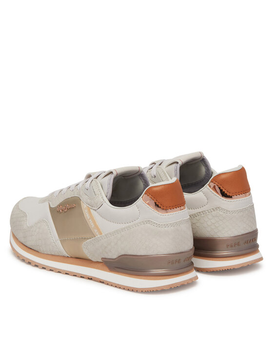 Pepe Jeans Pepe Jeans Sneakersy London Mix PLS40044 Bílá