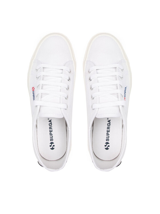 Superga Scarpe sportive 2750 Multicolor Logo S61235W Bianco