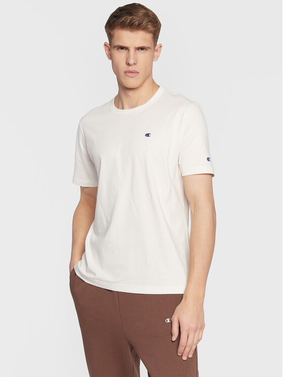 T-shirt Basic C Logo 216545 Bianco Custom Fit