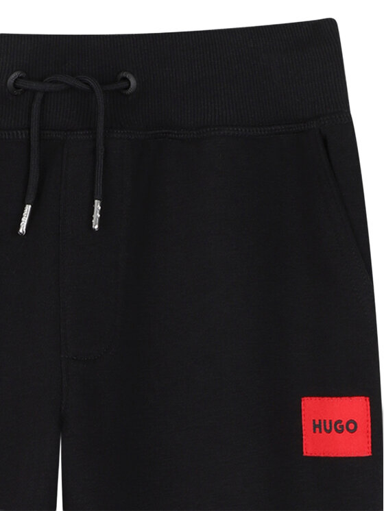 HUGO HUGO Sportinės kelnės G01182 S Juoda Regular Fit