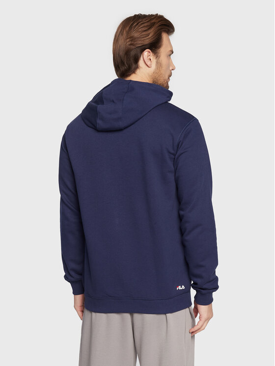 Fila Fila Суитшърт Fila Barumini Hoody Тъмносин Regular Fit