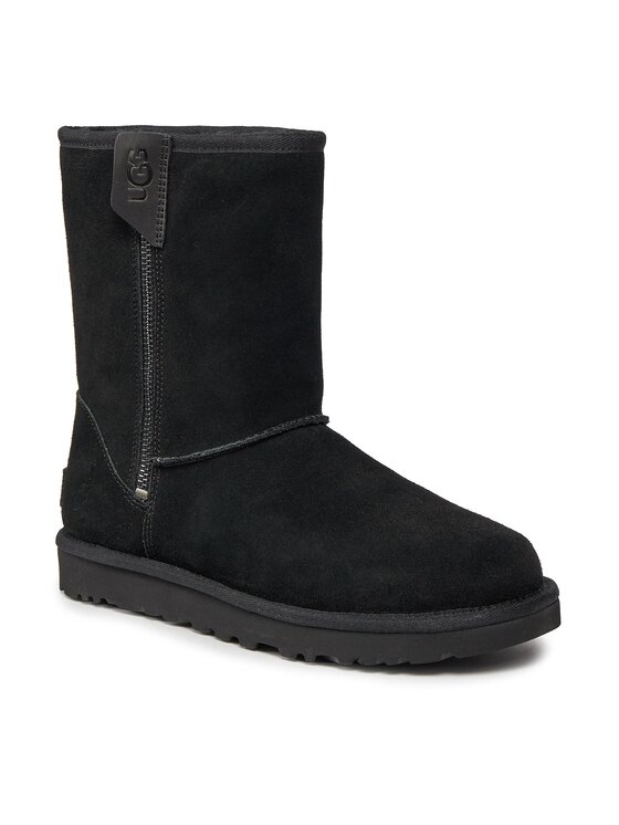 Ugg Schneeschuhe W Classic Short Bailey Zip 1144043 Schwarz, Größe 36