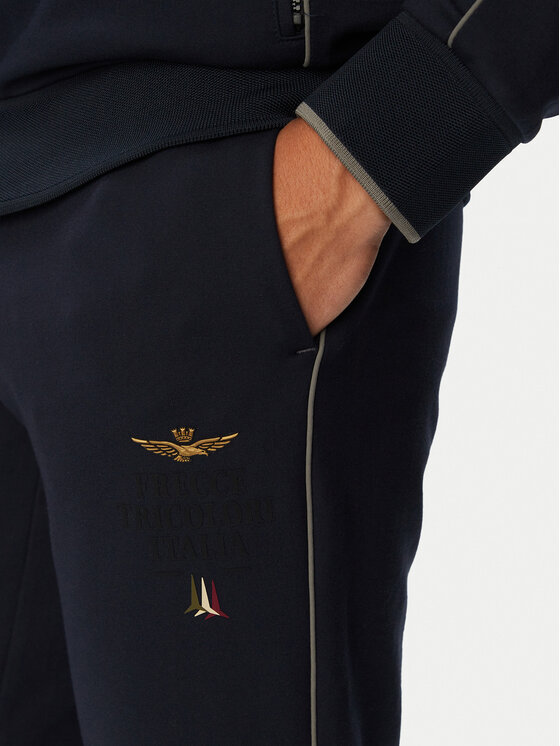 Aeronautica Militare Aeronautica Militare Trenerka 262TF0125UF00691 Tamnoplava Regular Fit