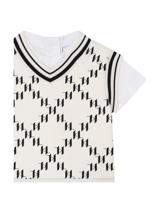 KARL LAGERFELD KARL LAGERFELD Completo tuta z30128_n70 Bianco Regular Fit