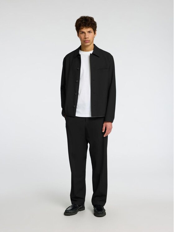 Selected Selected Pantaloni palazzo 16096226_black Nero Regular Fit