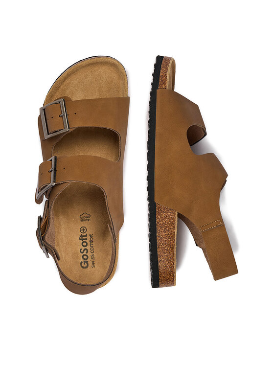Go Soft Go Soft Sandalen EOHP-ALMELO-03 Braun