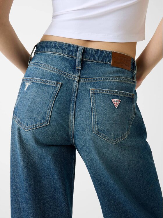 Guess Jeans Guess Jeans Jeansy 180398 Modrá Relaxed Fit