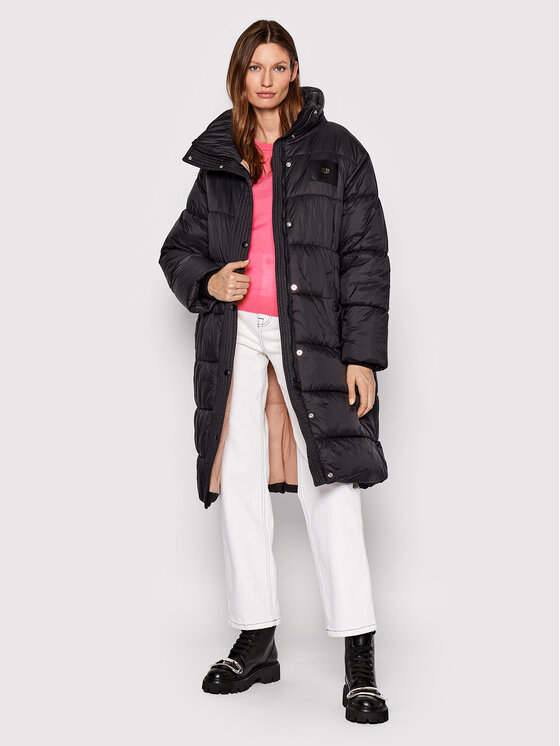 N°21 N°21 Žieminė striukė 22I N2M0 O111 5004 Juoda Regular Fit