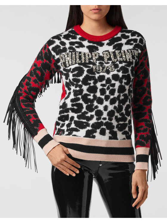 PHILIPP PLEIN PHILIPP PLEIN Bluza 21961 Kolorowy Regular Fit