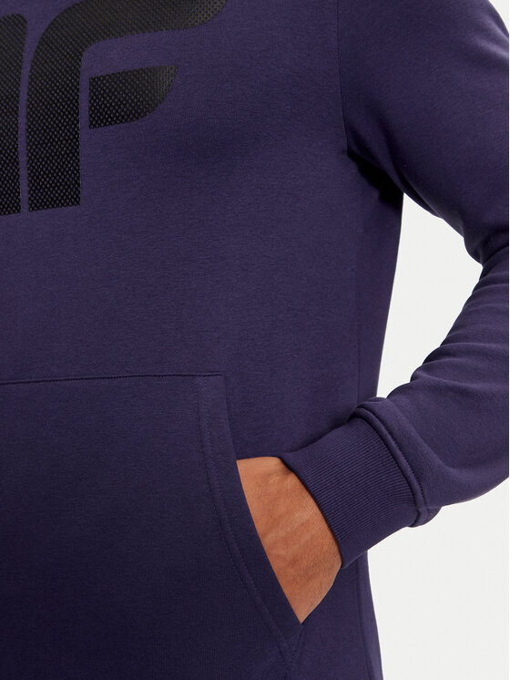 4F 4F Felpa 4FWMM00TSWSM1464 Blu scuro Regular Fit