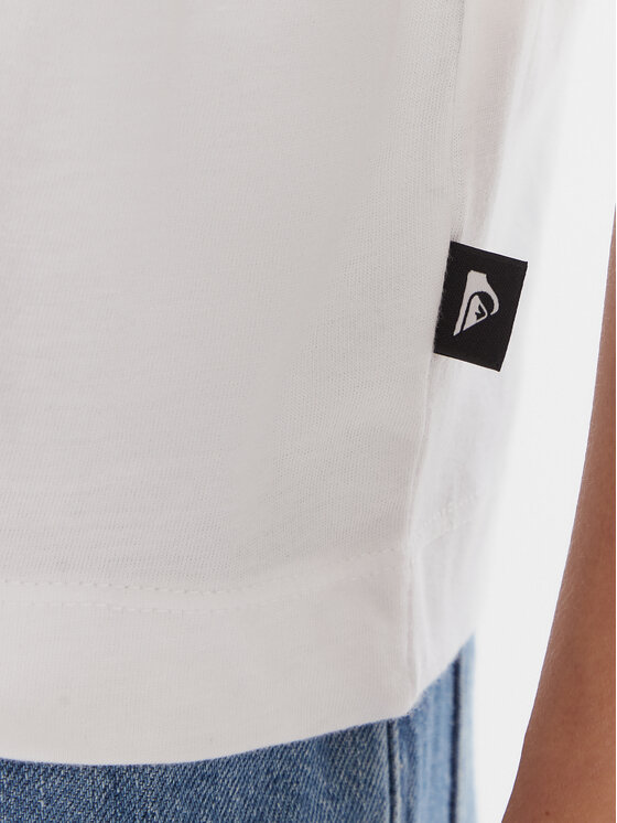 Quiksilver Quiksilver T-krekls Essential EQWZT03196 Balts Regular Fit