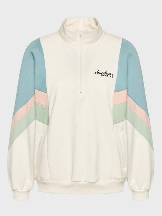 Kaotiko Kaotiko Pluus Nashville AL019-01-M002 Beež Relaxed Fit