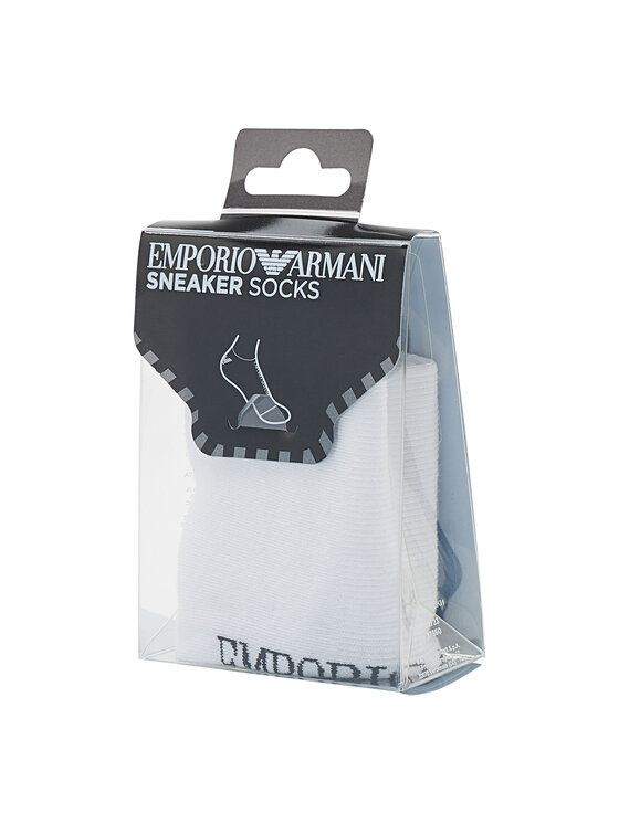 Calzini corti da uomo 300308 2F426 00010 Bianco