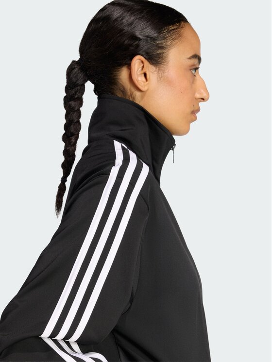 adidas adidas Bluza FIREBIRD Czarny Loose Fit