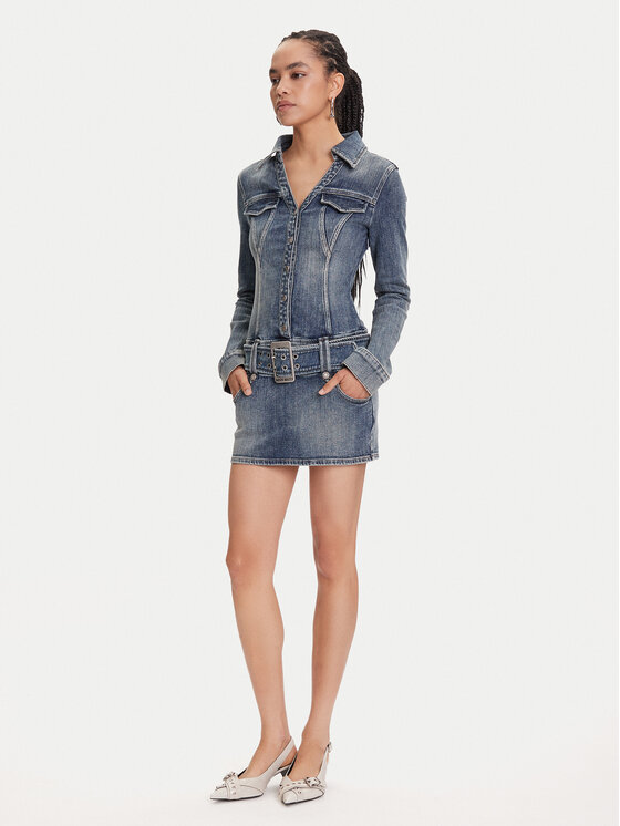 Miss Sixty Miss Sixty 6S1DJ48900 Vestito di jeans Deep Blue F58