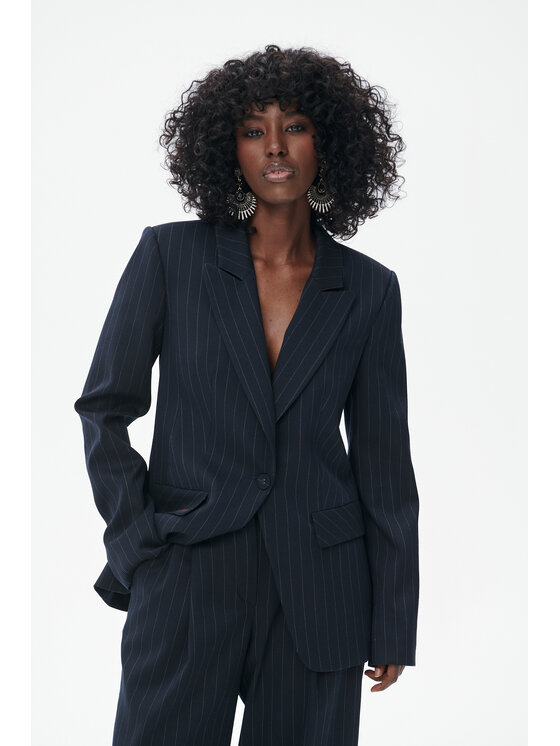 blue shadow blue shadow Marynarka Sonia Granatowy Regular Fit