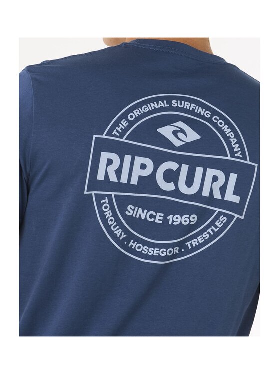 Rip Curl Rip Curl T-Shirt Staple Tee Granatowy Standard Fit
