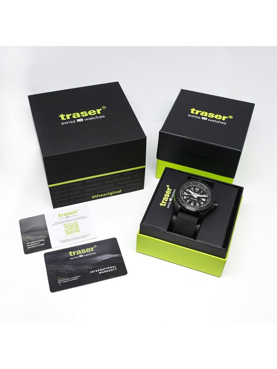 Traser Traser Zegarek TS-110727 Czarny