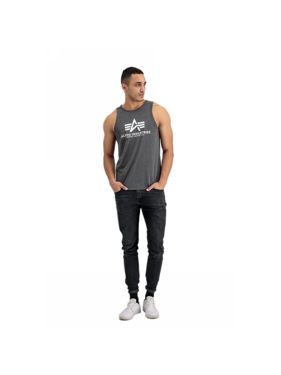 Alpha Industries Alpha Industries Tank top AI.126566 Sivá Core Fit